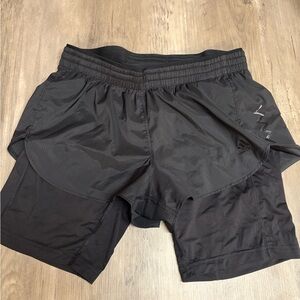adidas women's Black running Shorts